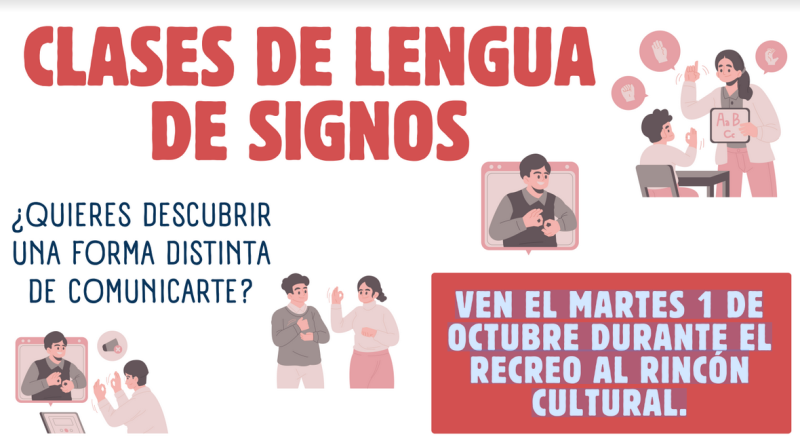 Clases de Lengua de Signos